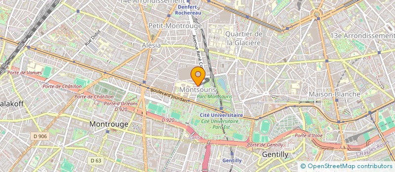 localisation de l'entreprise MONSIEUR FRANCIS GUERRIER  PARIS