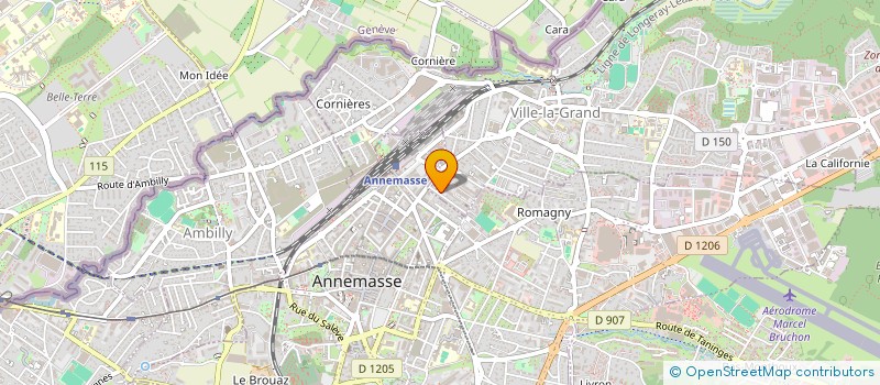 localisation de l'entreprise MONSIEUR FRANCIS GUILLAUME-EDOUARD  VILLE-LA-GRAND