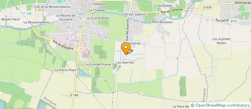 localisation de l'entreprise MONSIEUR FRANCIS GUION  BOURGUEIL