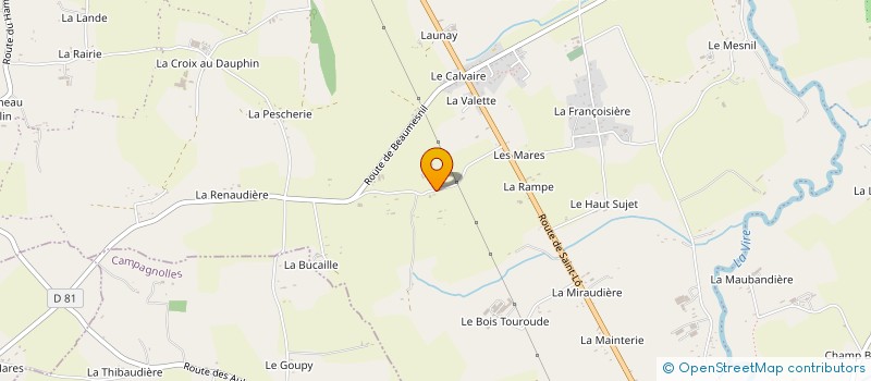 localisation de l'entreprise MONSIEUR FRANCIS HAMEL  SOULEUVRE EN BOCAGE