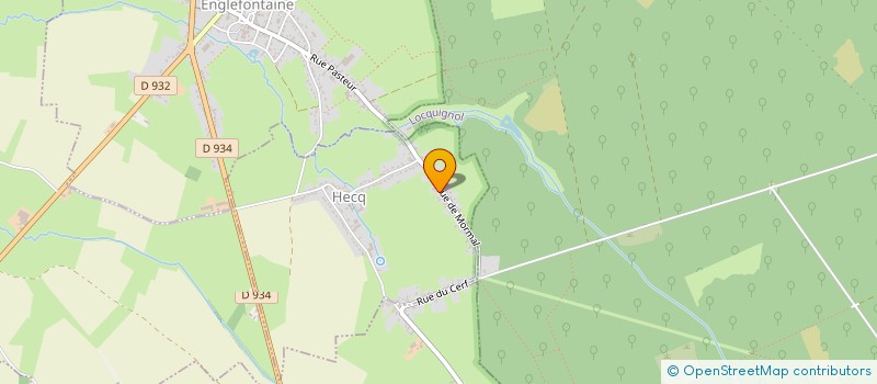 localisation de l'entreprise MONSIEUR FRANCIS HANC  LOCQUIGNOL