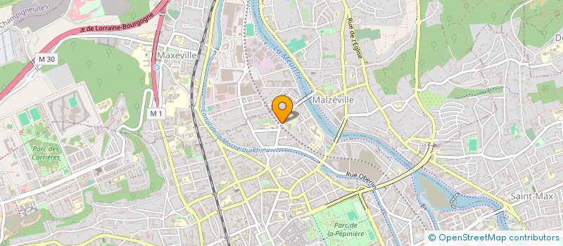 localisation de l'entreprise MONSIEUR FRANCIS HARAUX  NANCY