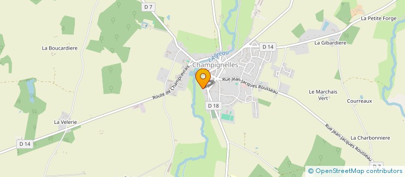 localisation de l'entreprise MONSIEUR FRANCIS HARTNAGEL à CHAMPIGNELLES