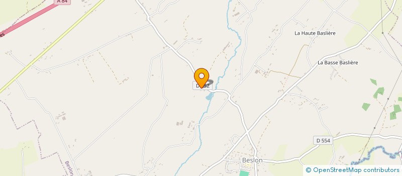 localisation de l'entreprise MONSIEUR FRANCIS HAUPAIS  BESLON