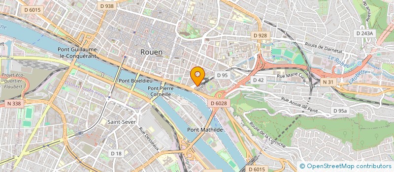 localisation de l'entreprise MONSIEUR FRANCIS HENIN  ROUEN