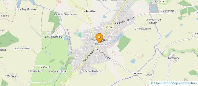 localisation de l'entreprise MONSIEUR FRANCIS HERISSE à MONTREVAULT-SUR-EVRE