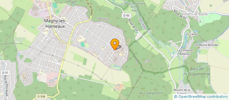 localisation de l'entreprise MONSIEUR FRANCIS HERRERUELA  MAGNY-LES-HAMEAUX