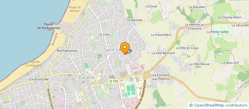 localisation de l'entreprise MONSIEUR FRANCIS HERVOT à SAINT-MALO