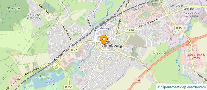 localisation de l'entreprise MONSIEUR FRANCIS HILD à SARREBOURG