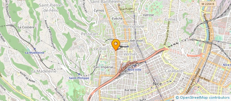 localisation de l'entreprise MONSIEUR FRANCIS HOLTKAMP à NICE