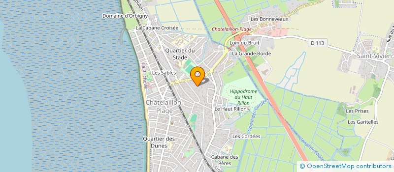 localisation de l'entreprise MONSIEUR FRANCIS HRUBY à CHATELAILLON-PLAGE