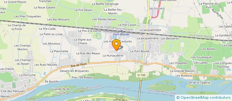localisation de l'entreprise MONSIEUR FRANCIS HUBERT à BENAIS
