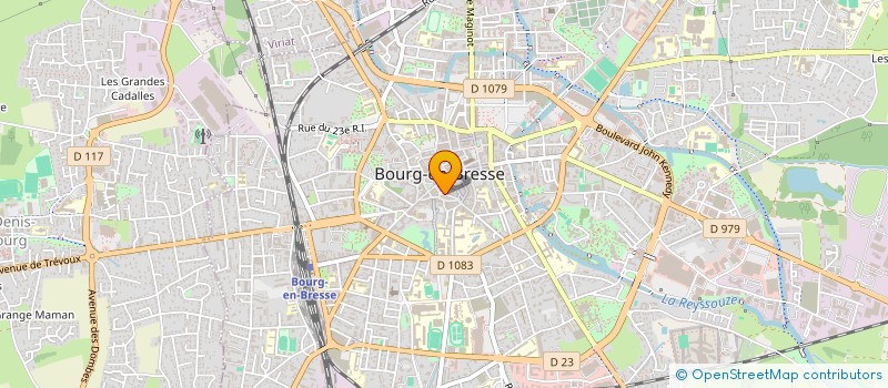 localisation de l'entreprise MONSIEUR FRANCIS HUDRY à BOURG-EN-BRESSE
