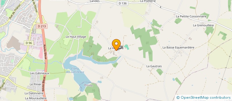 localisation de l'entreprise MONSIEUR FRANCIS HURET  SAINT-MICHEL-CHEF-CHEF