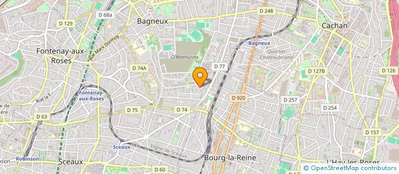 localisation de l'entreprise MONSIEUR FRANCIS ILLAND à BAGNEUX