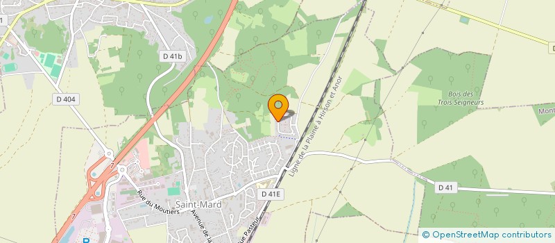 localisation de l'entreprise MONSIEUR FRANCIS INSIXIRNGMAY  SAINT-MARD