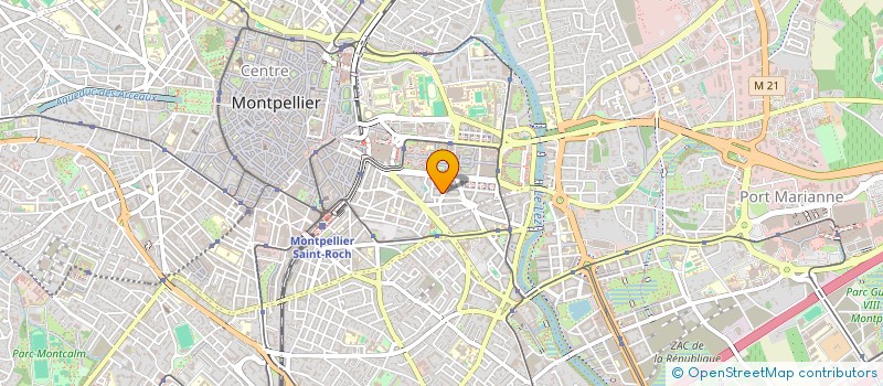 localisation de l'entreprise MONSIEUR FRANCIS IRANSO  PEROLS
