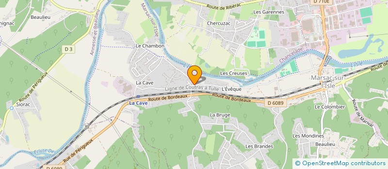 localisation de l'entreprise MONSIEUR FRANCIS JACQUEMENT  MARSAC-SUR-L'ISLE