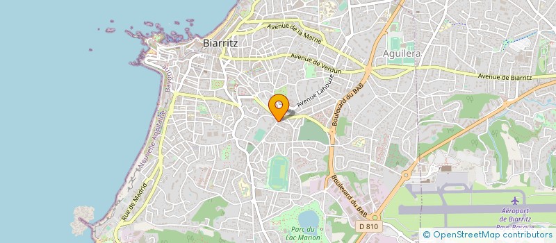 localisation de l'entreprise MONSIEUR FRANCIS JARRIER à BIARRITZ