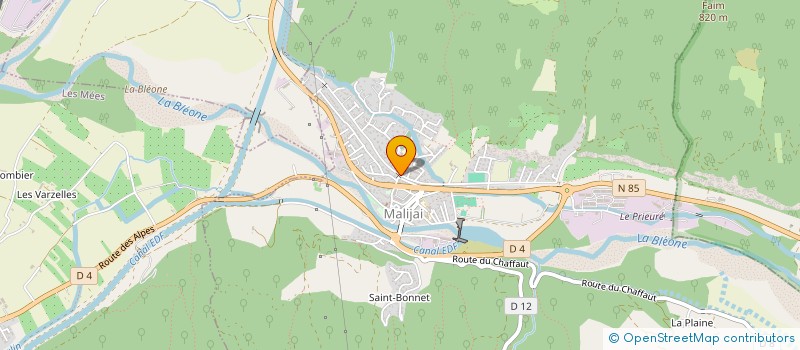 localisation de l'entreprise MONSIEUR FRANCIS JAUMARY  MALIJAI