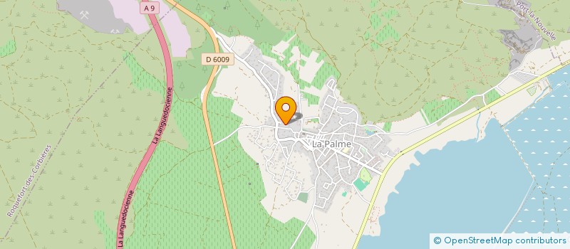 localisation de l'entreprise MONSIEUR FRANCIS JEAN  LA PALME