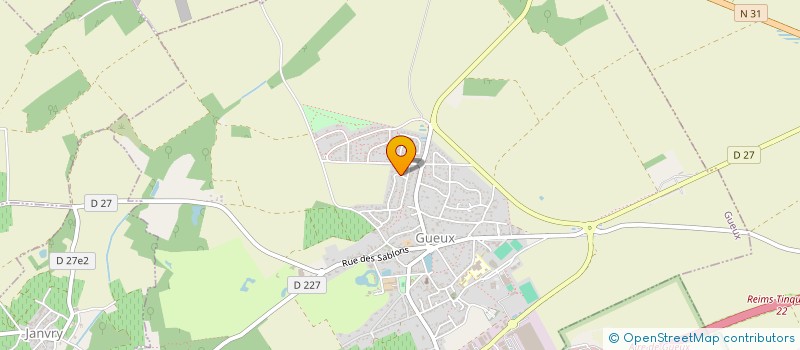 localisation de l'entreprise MONSIEUR FRANCIS JEAN RAYMOND GANTHIER à GUEUX