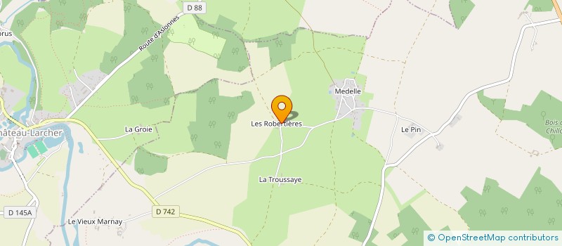 localisation de l'entreprise MONSIEUR FRANCIS JOLY à MARNAY