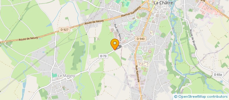 localisation de l'entreprise MONSIEUR FRANCIS JOUHANNEAU à THEVET-SAINT-JULIEN