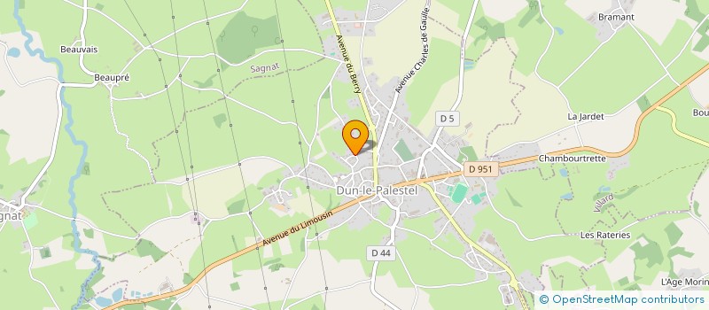 localisation de l'entreprise MONSIEUR FRANCIS JOUHANNET à DUN-LE-PALESTEL