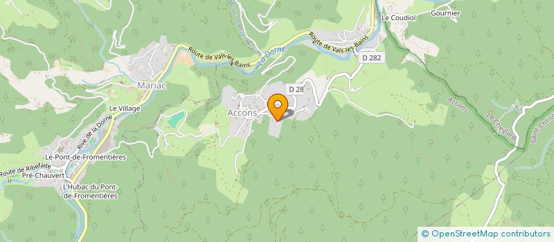 localisation de l'entreprise MONSIEUR FRANCIS JOUVE  BELSENTES