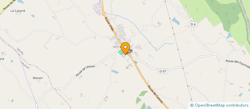 localisation de l'entreprise MONSIEUR FRANCIS JULIE  VENES