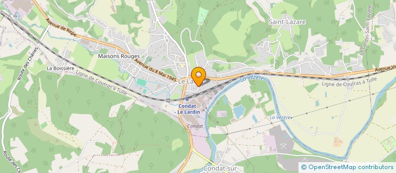 localisation de l'entreprise MONSIEUR FRANCIS KAMMERER  LE LARDIN-SAINT-LAZARE