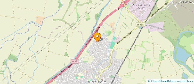 localisation de l'entreprise MONSIEUR FRANCIS KEHLHOFFNER  OFFENDORF