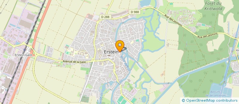 localisation de l'entreprise MONSIEUR FRANCIS KEITH à ERSTEIN