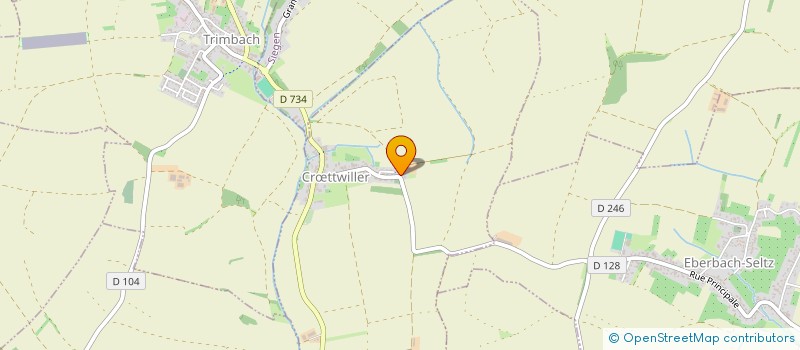 localisation de l'entreprise MONSIEUR FRANCIS KERN  CRTTWILLER