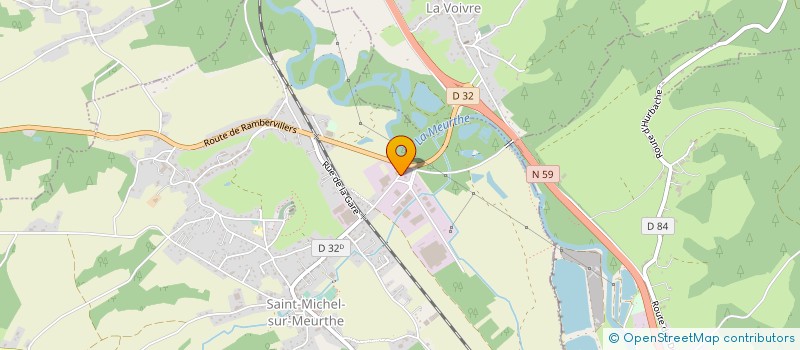 localisation de l'entreprise MONSIEUR FRANCIS KICINSKI à SAINT-MICHEL-SUR-MEURTHE