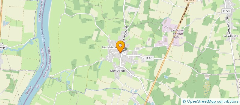 localisation de l'entreprise MONSIEUR FRANCIS KIFFEL  BOZ