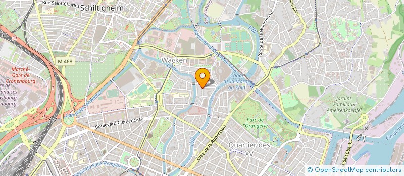 localisation de l'entreprise MONSIEUR FRANCIS KINTZUGER à STRASBOURG