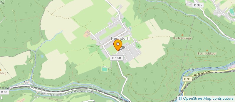 localisation de l'entreprise MONSIEUR FRANCIS KLEIN  HULTEHOUSE