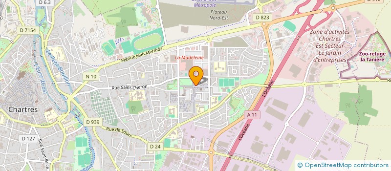 localisation de l'entreprise MONSIEUR FRANCIS KOIVOGUI  CHARTRES