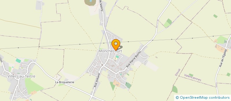 localisation de l'entreprise MONSIEUR FRANCIS KRZEMINSKI à MONCHECOURT