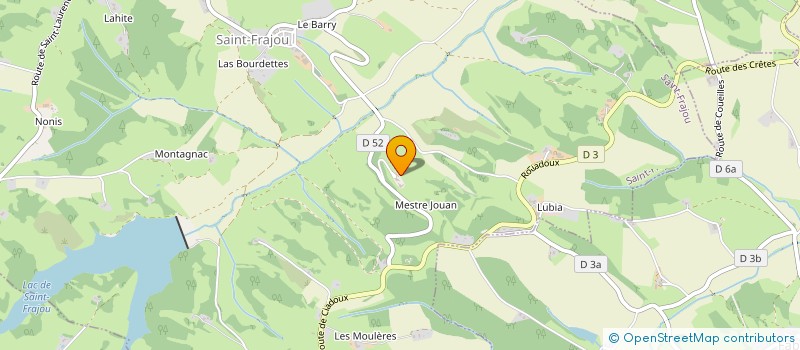 localisation de l'entreprise MONSIEUR FRANCIS KUNSTOWICZ  SAINT-FRAJOU