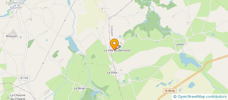 localisation de l'entreprise MONSIEUR FRANCIS LABESSE à CROZON-SUR-VAUVRE