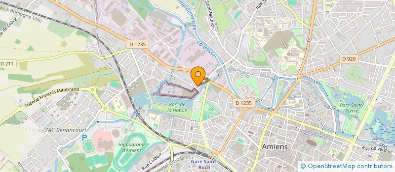 localisation de l'entreprise MONSIEUR FRANCIS LABOUTIQUE  AMIENS