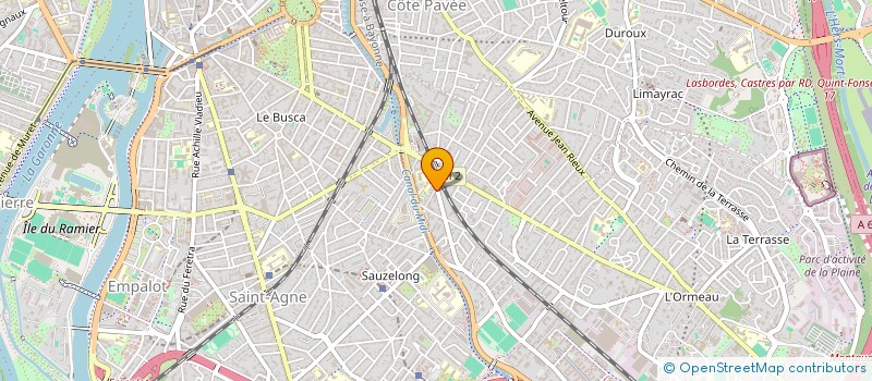 localisation de l'entreprise MONSIEUR FRANCIS LACCOH à TOULOUSE