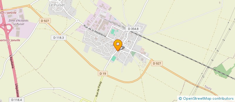 localisation de l'entreprise MONSIEUR FRANCIS LACHAUME à SANTILLY