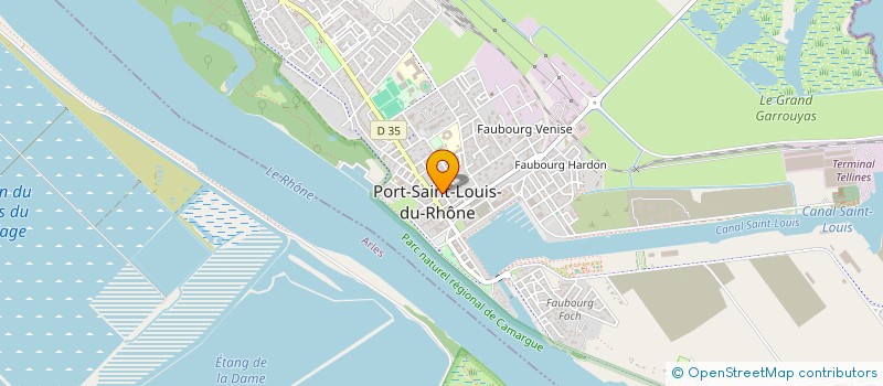 localisation de l'entreprise MONSIEUR FRANCIS LACOMBE à PORT-SAINT-LOUIS-DU-RHONE