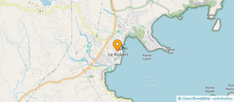 localisation de l'entreprise MONSIEUR FRANCIS LACY à LE ROBERT