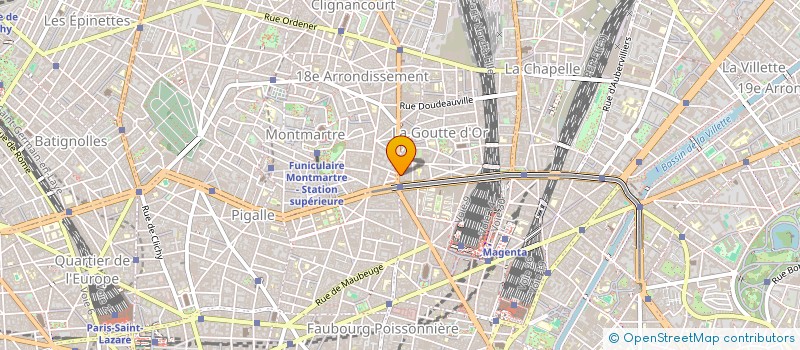 localisation de l'entreprise MONSIEUR FRANCIS LAFFON  PARIS