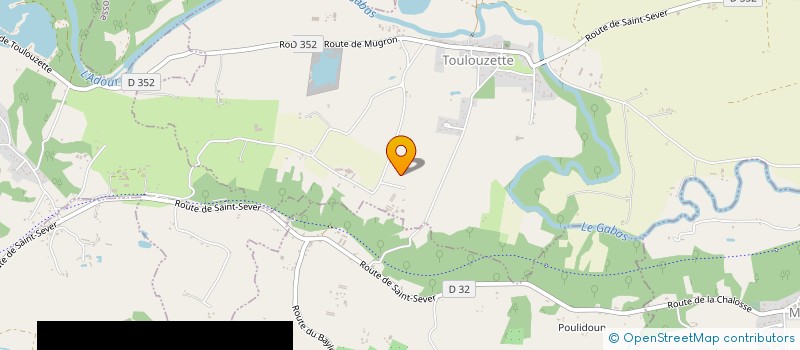 localisation de l'entreprise MONSIEUR FRANCIS LAFITTE  TOULOUZETTE